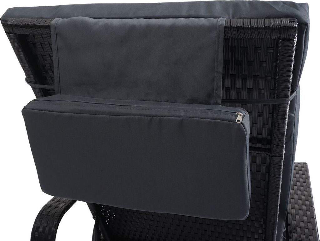 Poly-ratanové lehátko Carrara, Relax Lounger Garden Obrázok produktu 4