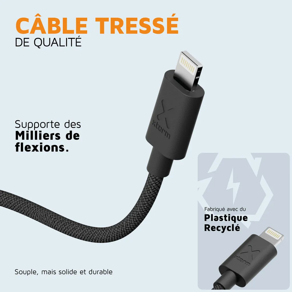 Recensione Cavo Lightning Xtorm Go2 Nero 1m | Qualità Premium per iPhone - 3