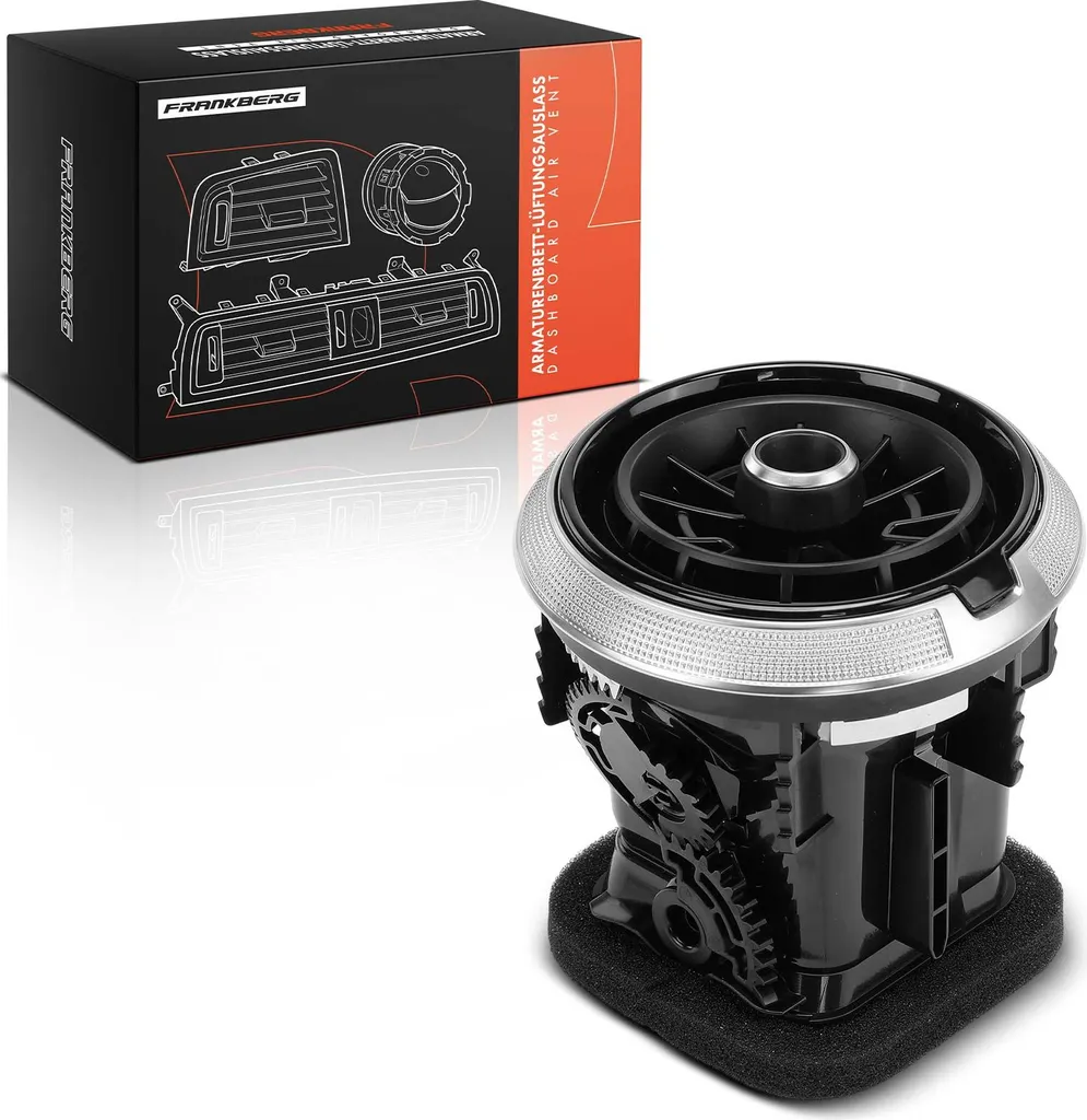 Buse de Ventilation Design Circulaire pour Audi A3 8V Finition Origine
