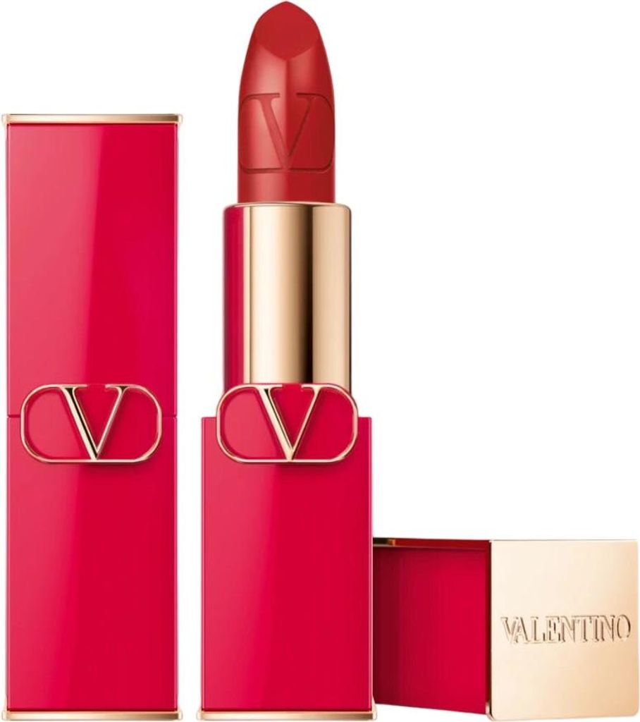 Valentino, Rosso, Satin Finish, Cream Lipstick, 205A, Image du produit 
