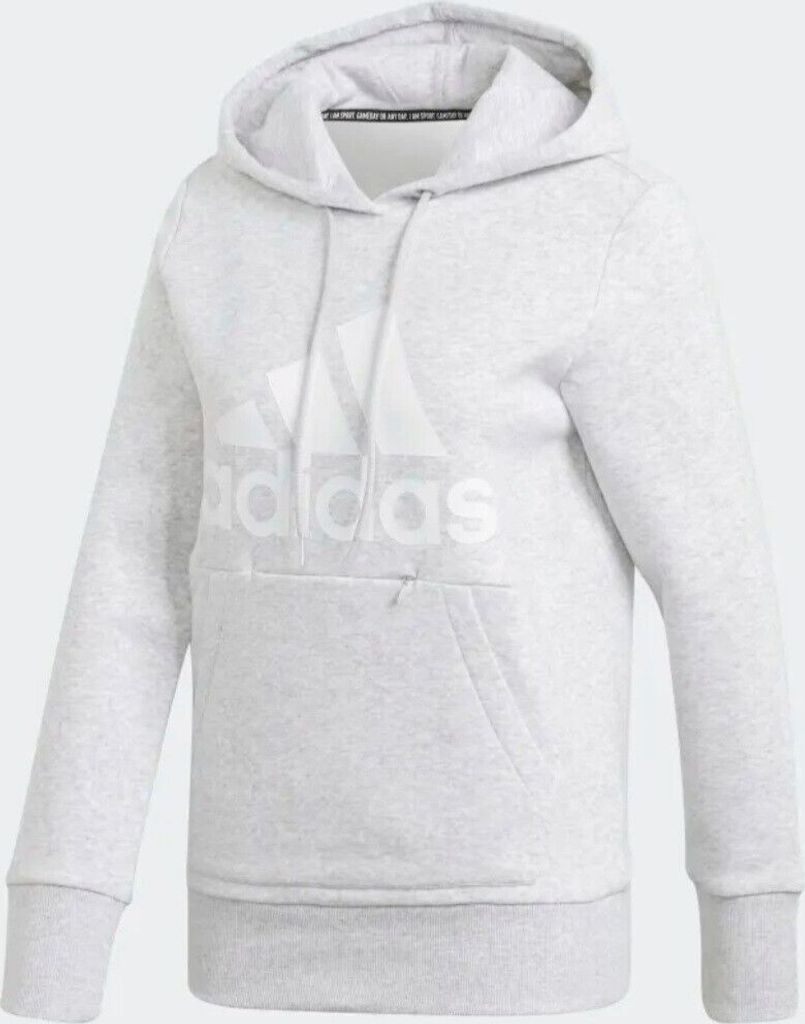adidas W BOS OH HD Damen Hoodie Sweatshirt , GC6920 , Grau , Gr: M