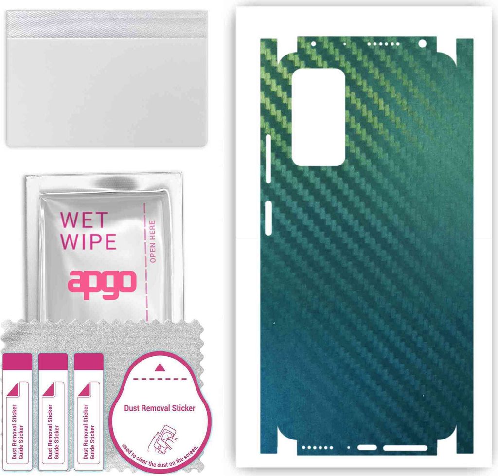 apgo Rückseite + Seiten Schutzfolie, Skin, kompatibel mit Xiaomi Redmi Note 11 Pro, Hinten Displayschutzfolie aus Vinylfolie, kratzfest, einfache ...