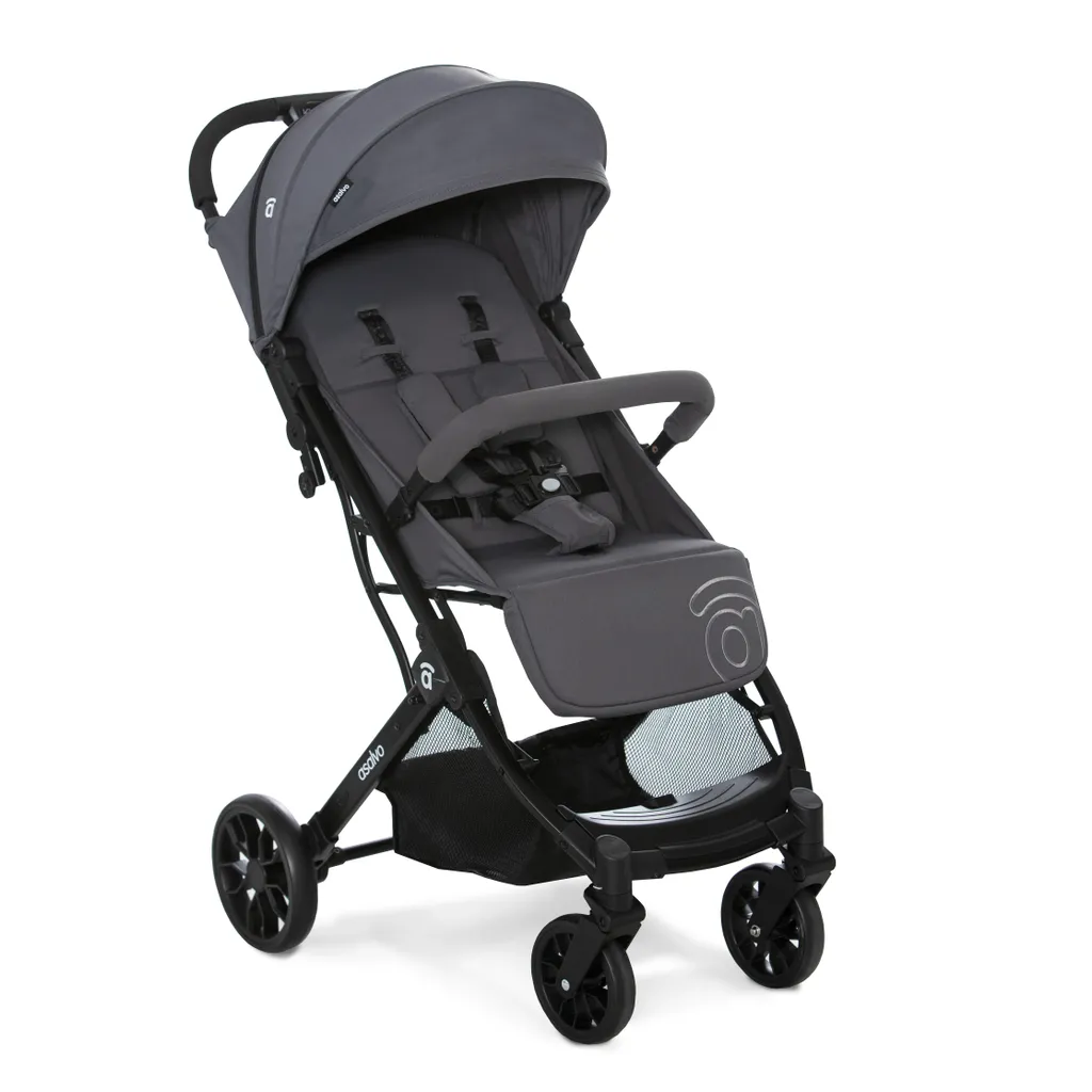 Poussette Canne compacte grise KUBIC Buggy 2 pour voyage et ville