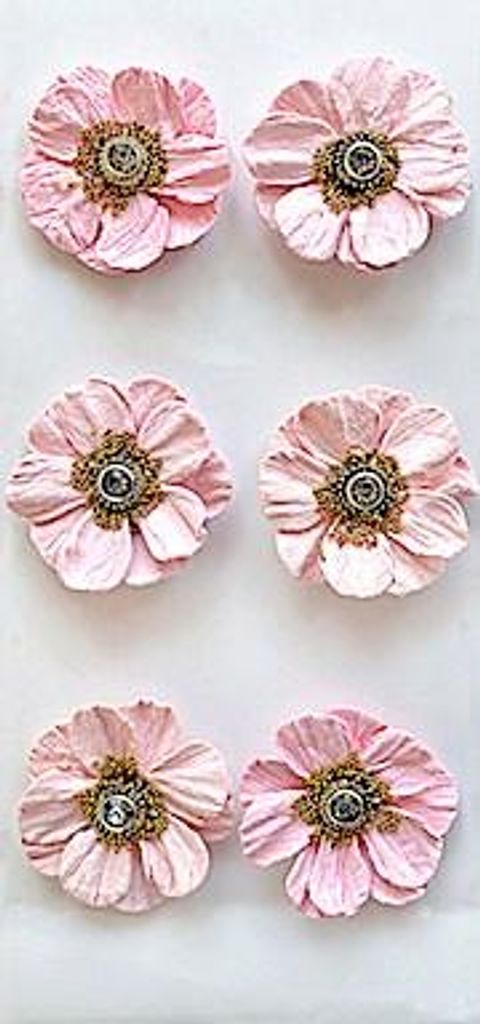 Sticker · Blüten Rosé mit Crystall · Devise: Neutral ·