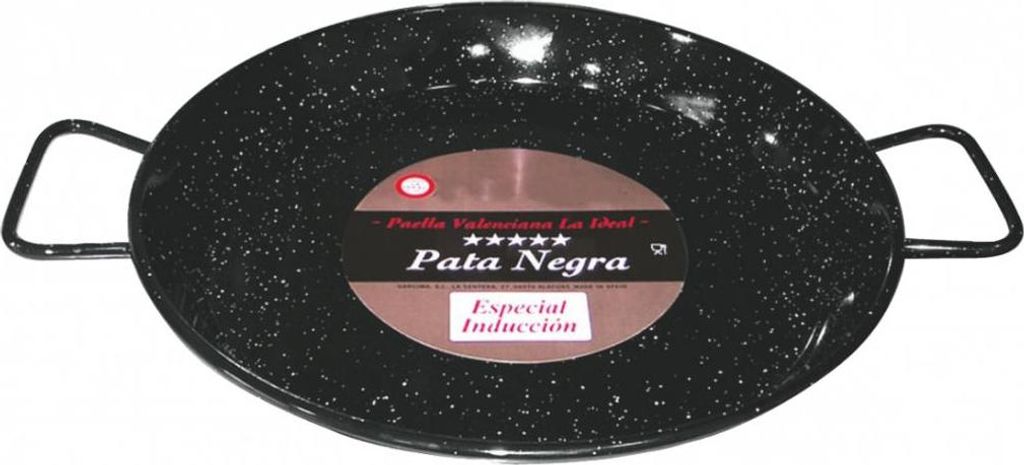 Garcima PLAT A Paella Induction 38CM Bratpfanne, 38 cm max. Durchmesser, emailliert, Induktionsherd-geeignet