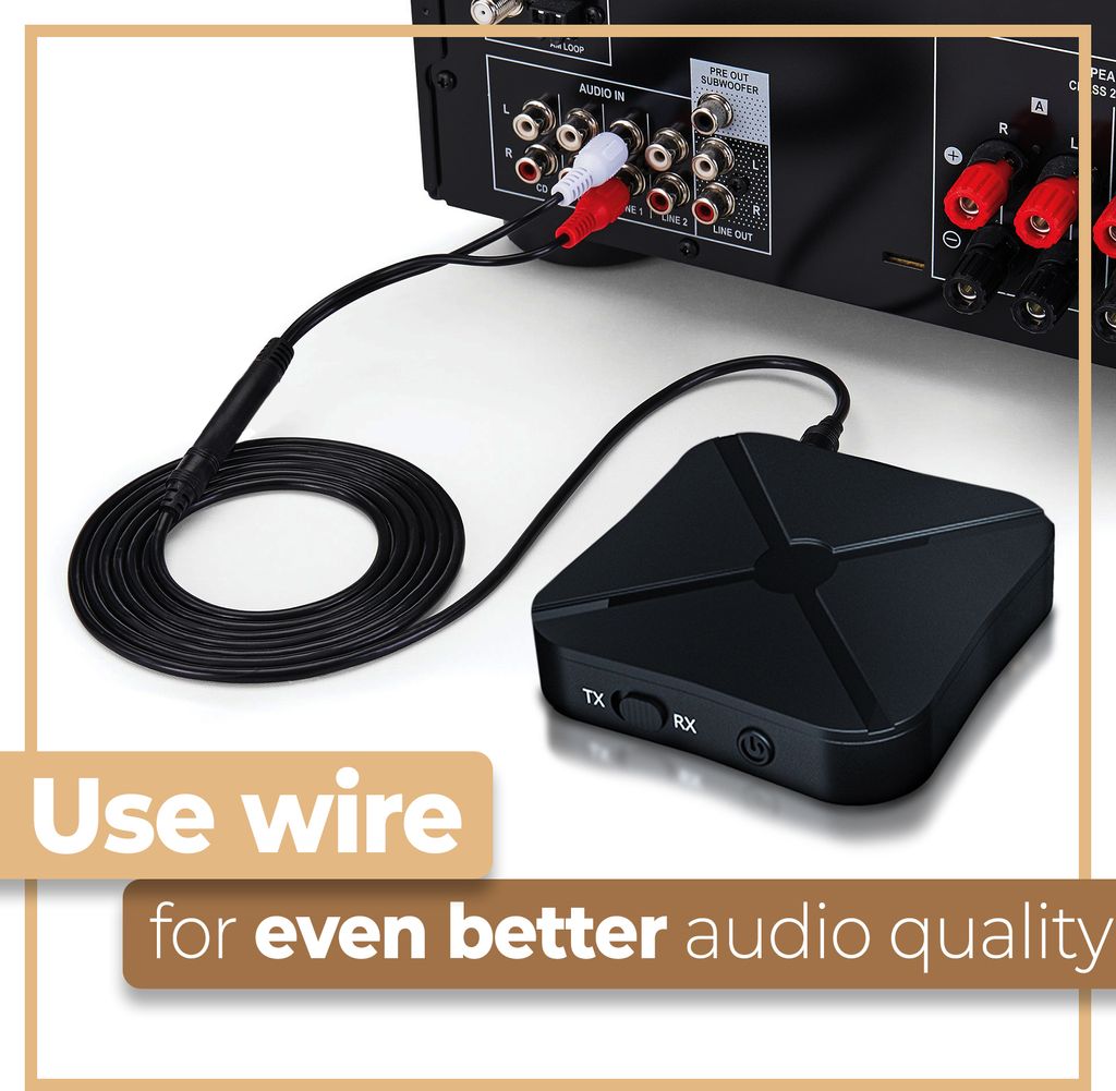 Bluetooth Sender Empfänger 2 in1  Audio Adapter 3.5mm Produktbild 23