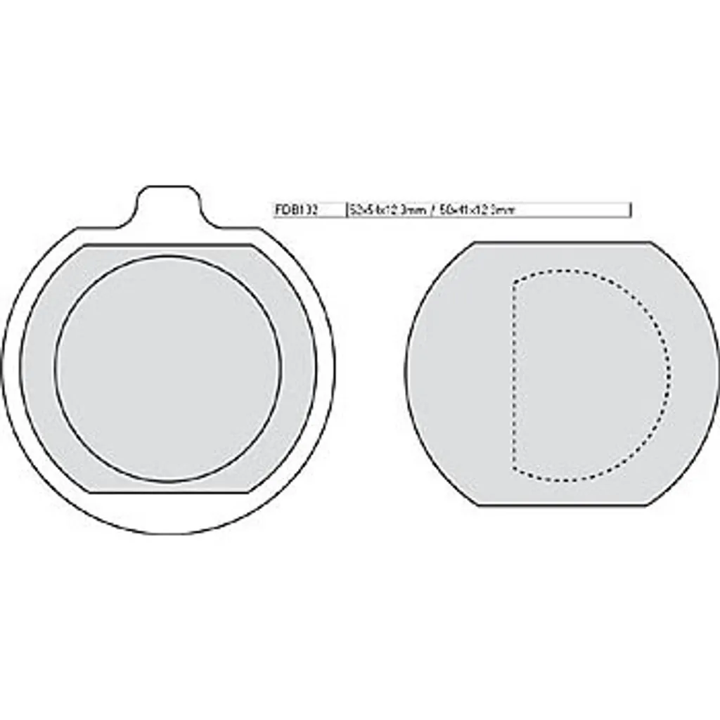 Ferodo FDB 132 Platinum Plaquettes de frein moto haute performance