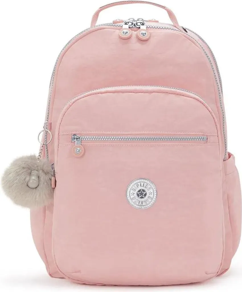 Sac à dos Kipling Seoul 27L Rosa Rosa avec Protection Ordinateur