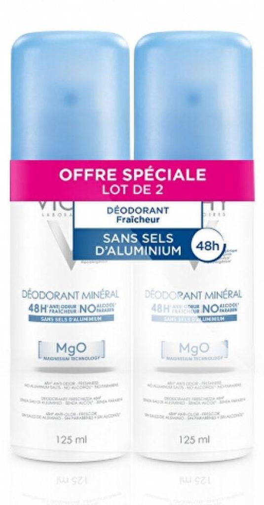 Minerale deodorant spray, 48 uur bescherming (Deodorant Productafbeelding 