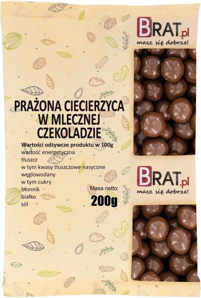 Pražená cícer v mliečnej čokoláde 200 g Obrázok produktu 