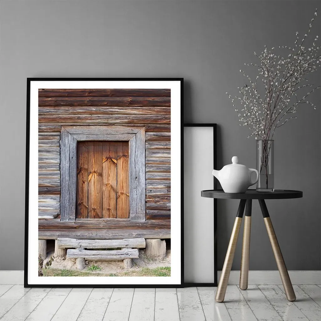 Tableau encadré Porte P2014 de 53x73 cm en impression haute définition
