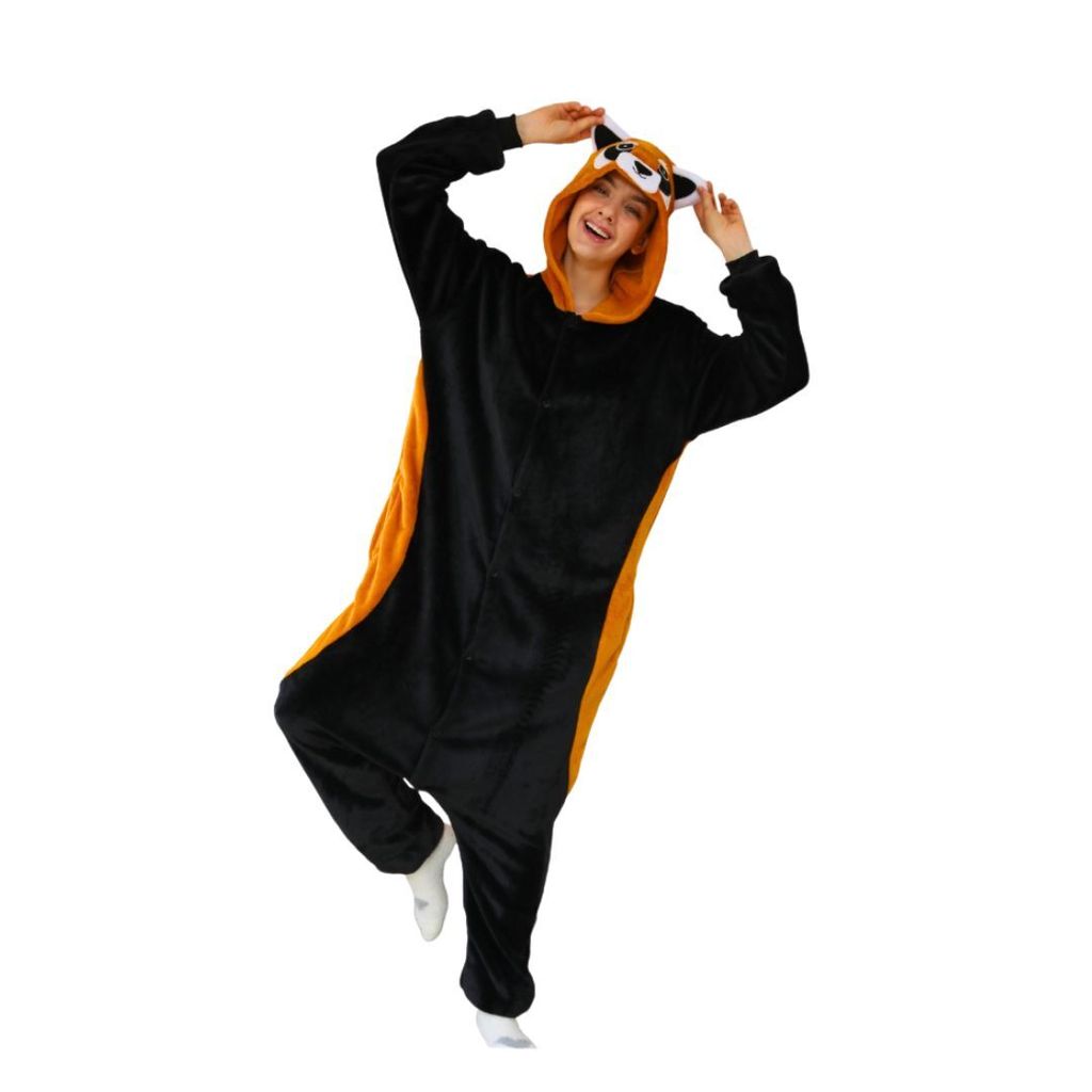 Piżama Onesie Kigurumi Kostium Przebranie Ruda Panda M: 155 Zdjęcie produktu 7