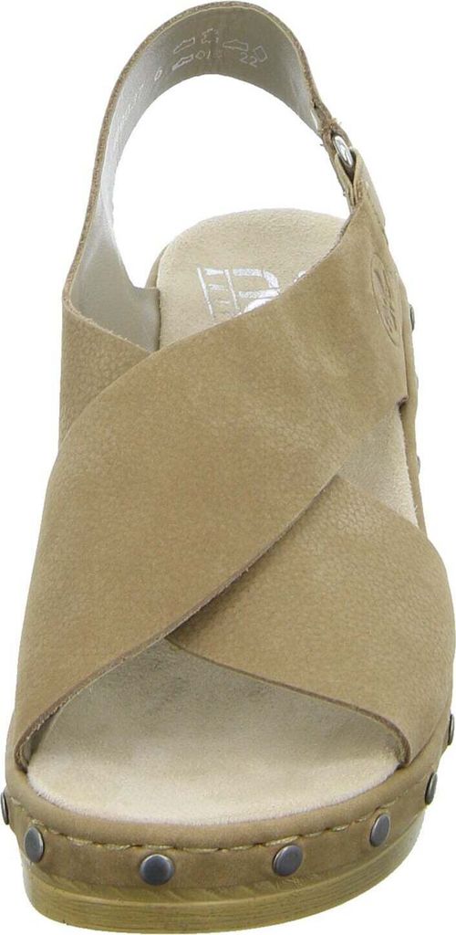 Rieker Damen Sandalette in Beige, Größe 37 Produktbild 5