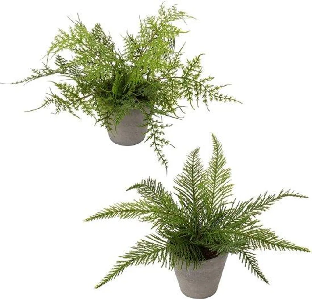 Fini les plantes mortes : plante artificielle verte en pot pour bureau