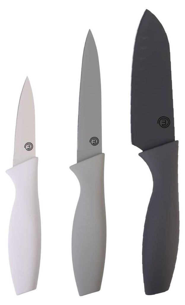 Conjunto de 3 cuchillos de cocina MasterChef Imagen del producto 