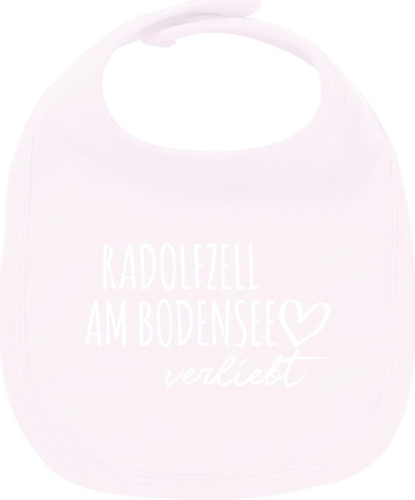 Huuraa Unisex Babylatz Radolfzell am Bodensee verliebt Geschenk Babypink Baumwolle Radolfzell am Bodensee Mitbringsel