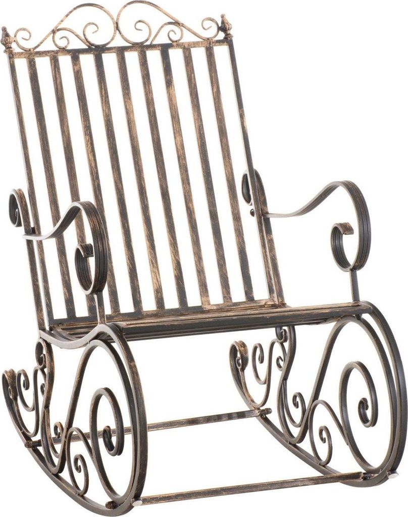 Antiker Schaukelstuhl – Relaxsessel – Nostalgisches Design für Garten und Terrasse