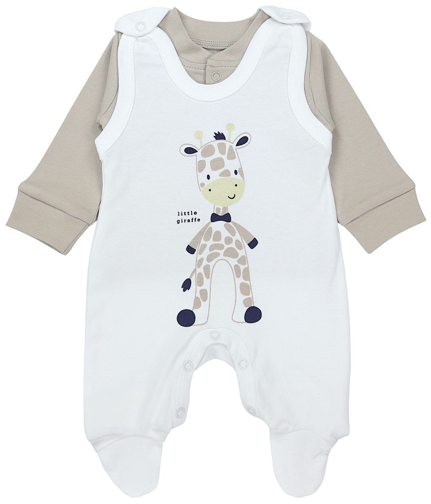 TupTam Baby Mädchen Jungen Strampler mit Langarmshirt Produktbild 