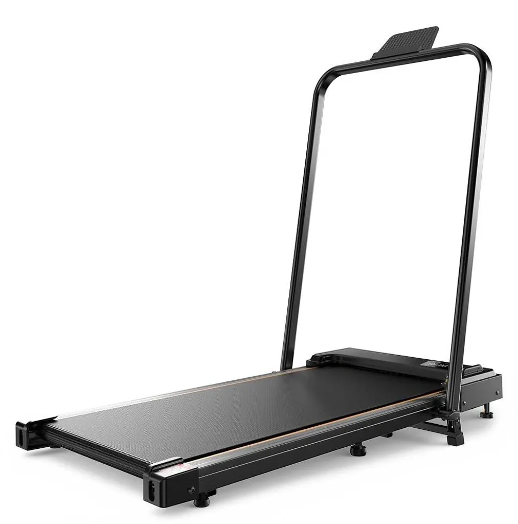 Tapis de course pliable FT41 avec télécommande et main courante noir