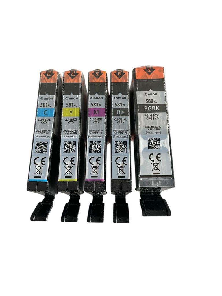 Original Canon Tintenpatronen Multipack PGI-580XL / CLI-581XL (5 Farben)