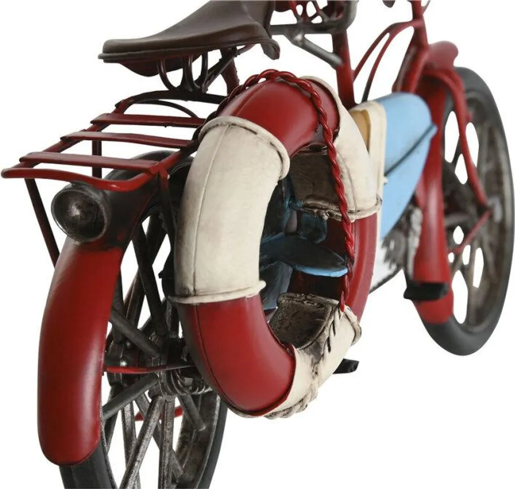 Figurine Home ESPRIT pour étagère et buffet - Trio Bleu et Rouge 31 x 15 cm