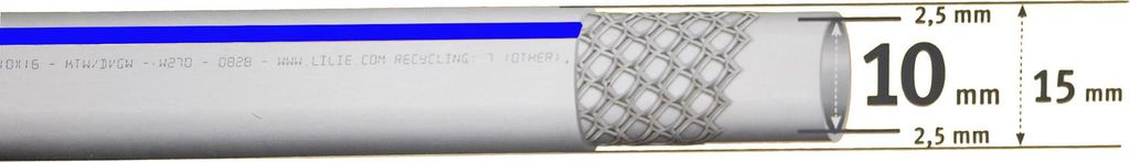 LILIE native Trinkwasserschlauch 10x15 mm Kaltwasser / Produktbild 