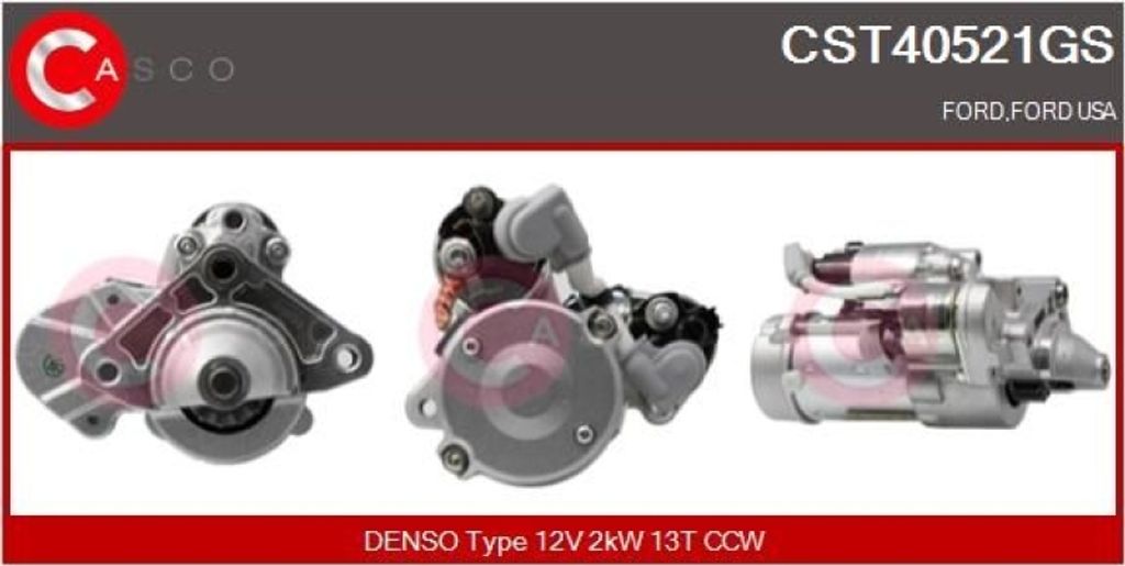 CASCO Starter Genuine für Fahrzeuge mit Start-Stopp-Funktion CST40521GS