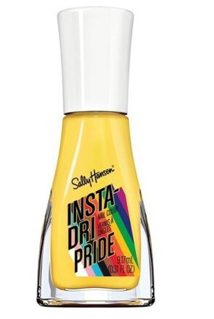 Schnelltrocknender Gelb-Nagellack von Sally Hansen - Hochwertige Formel für Langzeithaltende Farbe, mit Glanz-Finish.