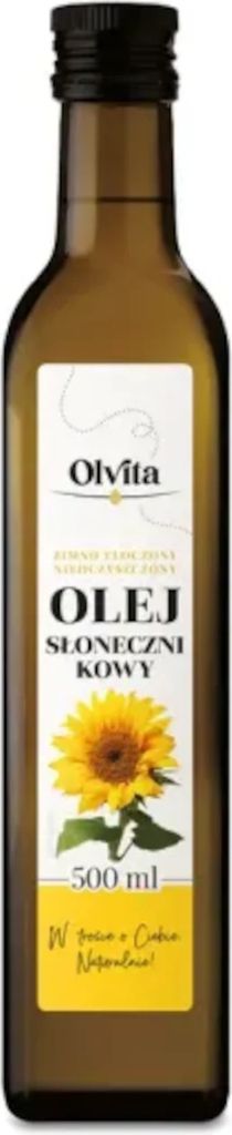 Olej słonecznikowy 500 ml - OLVITA OLVITA Zdjęcie produktu 
