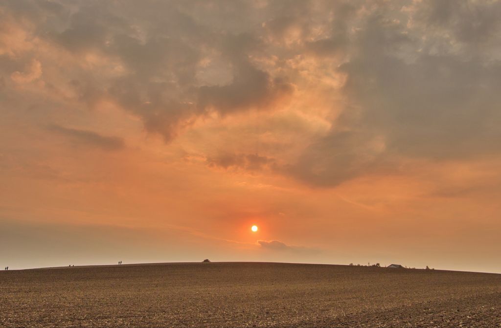 hansepuzzle 83484 - Sonnenaufgang Puzzle, 500 Teile, Natur, 46,0 x 30,0cm mit hochwertiger Aufbewahrung, Kartonbox und wiederverschließbarem Beutel