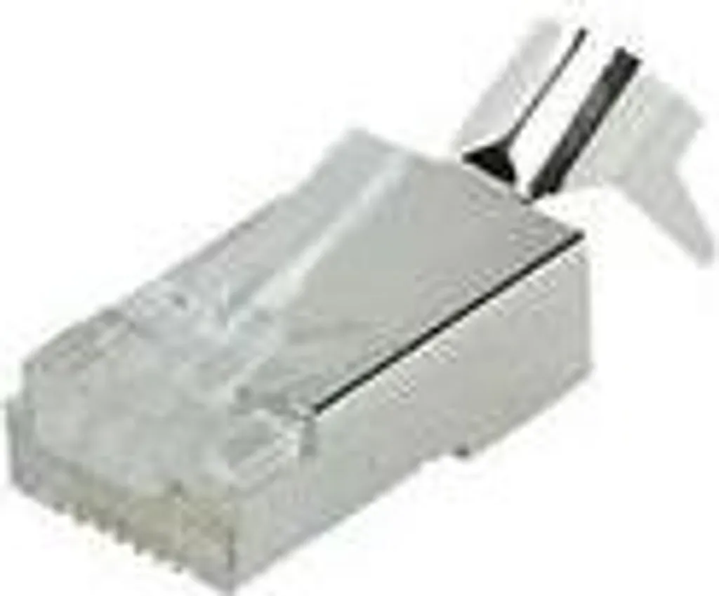Câblage structuré RJ45 Cat.7 : 100 connecteurs shiverpeaks BASIC-S - 2