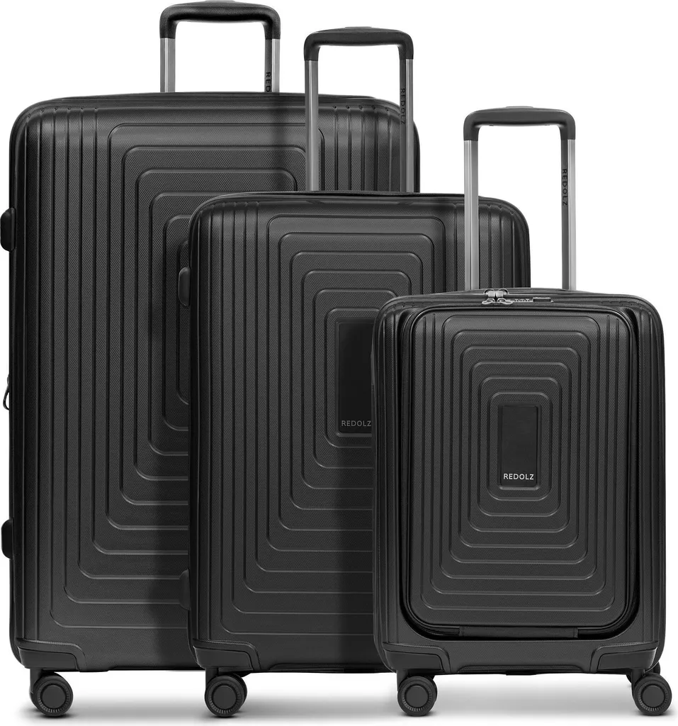 Bagage cabine ordinateur REDOLZ 14 pouces extensible noir