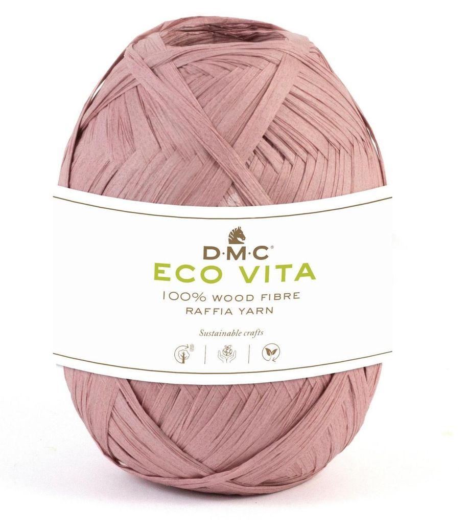 DMC Eco Vita Raffia 50 g Nachhaltiges Garn aus Holzfasern Produktbild 