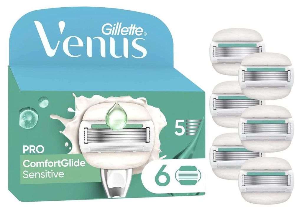 Gillette Venus Pro ComfortGlide, cuchillas de afeitar para Imagen del producto 