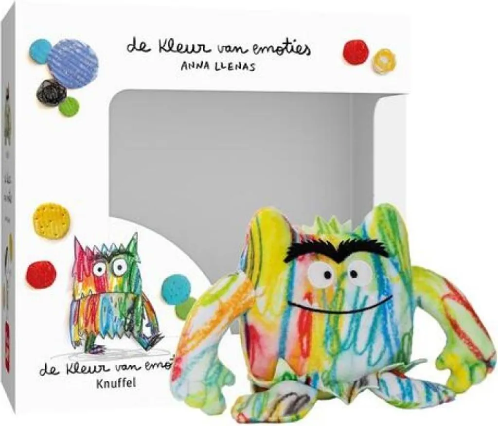 Peluche La couleur des émotions pour rituel du coucher et relaxation