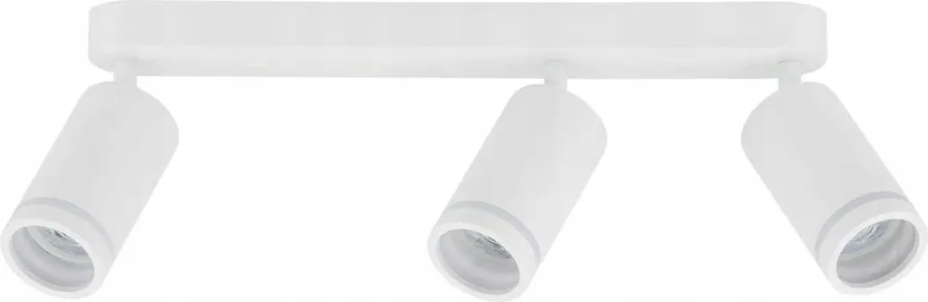 Plafoniera Faretto 3 Posti Bianco GU10 - Illuminazione Moderna Casa