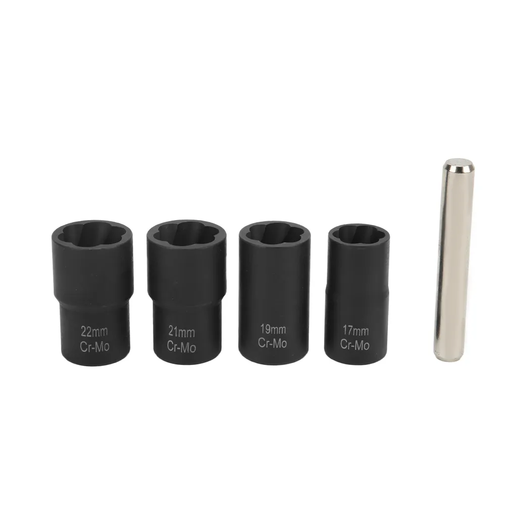 Set Rimozione Dadi e Bulloni Professionale - Estrattore a Spirale 13 Pz - 3
