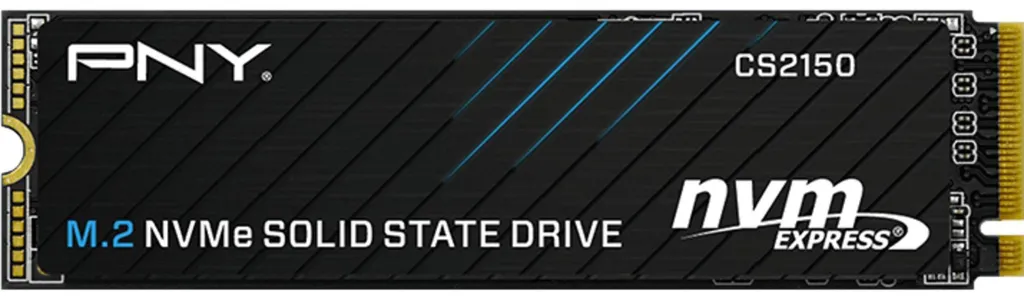 Disque SSD Interne PNY CS2150 1To M.2 NVMe PCIe 5.0 pour PC Ultra Rapide