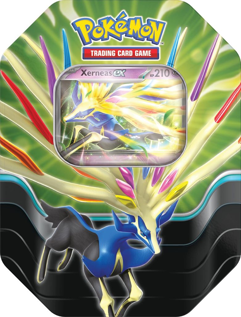 Pokémon Tin 119 Xerneas EX Deutsch Produktbild 