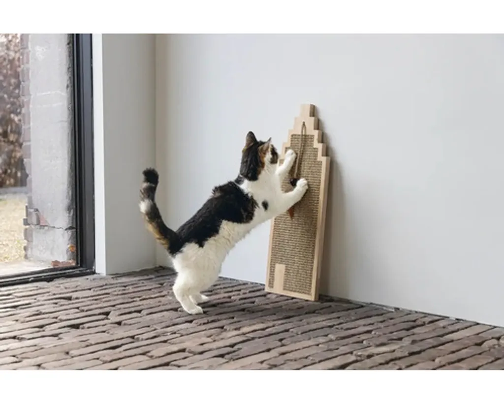 Planche à gratter robuste en bois pour chat Designed by Lotte - 8
