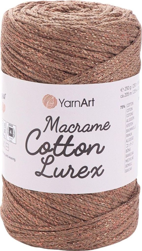 Yarn Art Macrame Bavlna Polyester 2 mm 205 m 742 Špagát Obrázok produktu 