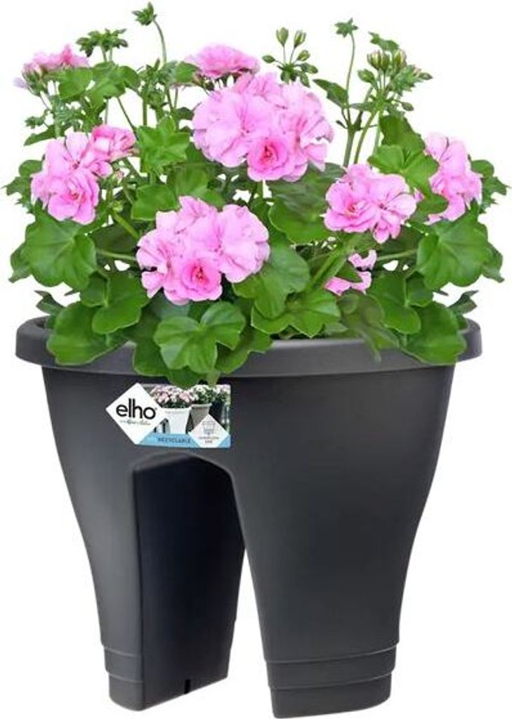 Elho Pflanztopf Flower Bridge anthrazit Ø 30 cm Produktbild 4