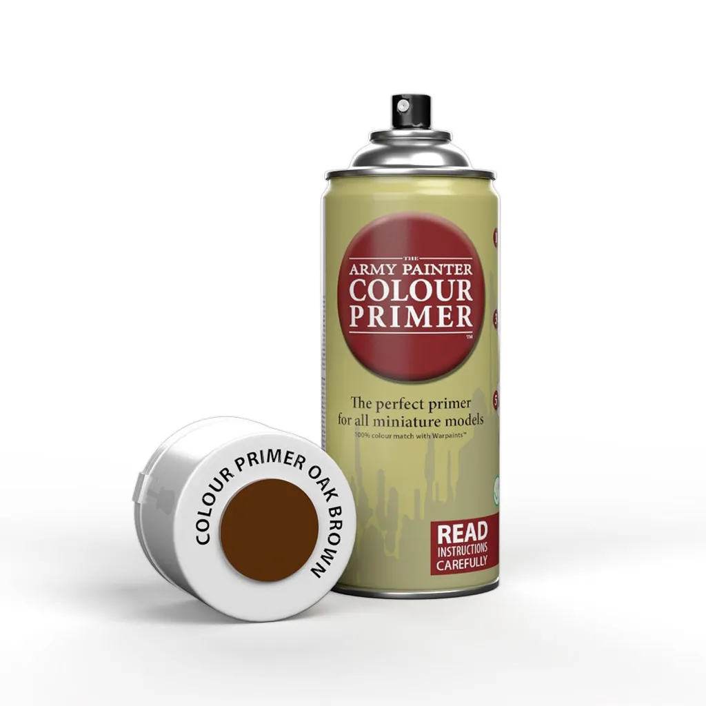 Oak Brown Spray The Army Painter - Sous-couche brune mate haute couvrance