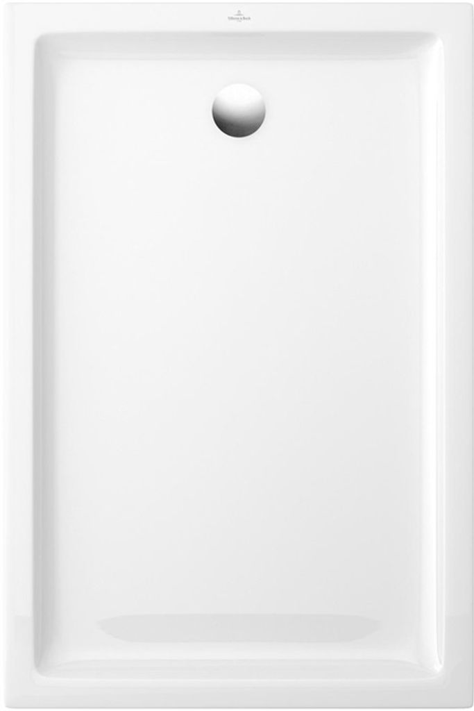 Villeroy & Boch Duschwanne O.NOVO Rechteck, mit Antirutsch 1000 x 800 x 60 mm weiß