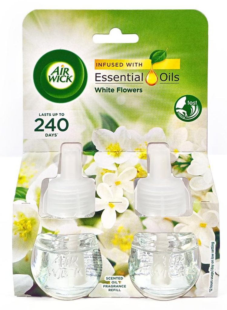 Air Wick Duftölflakon Weiße Blumenwiese Duo-Pack, 2x 19 ml Produktbild 