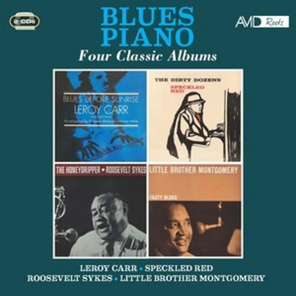 Partition et CD Blues Piano : Anthologie de 4 albums incontournables