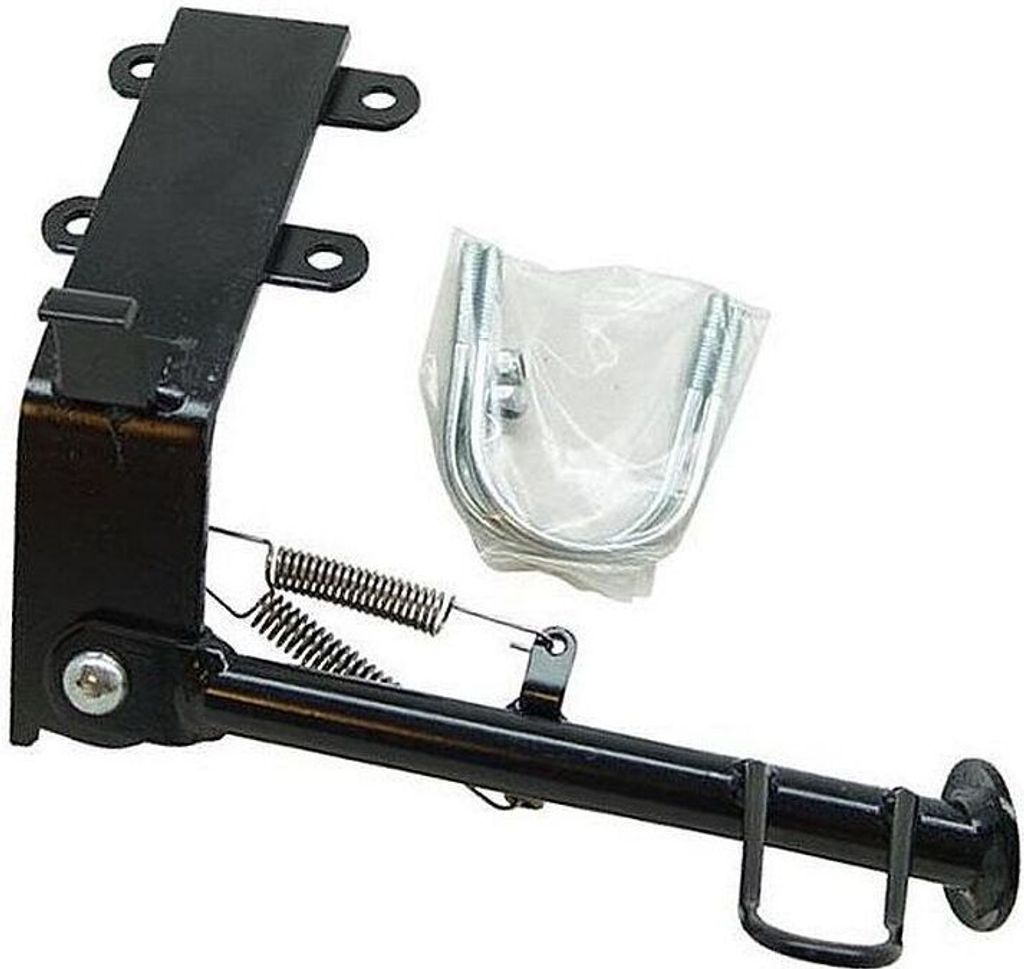 Seitenständer schwarz kompatibel für PEUGEOT Buxy, Limbo, Speedake, Zenith 50 2T