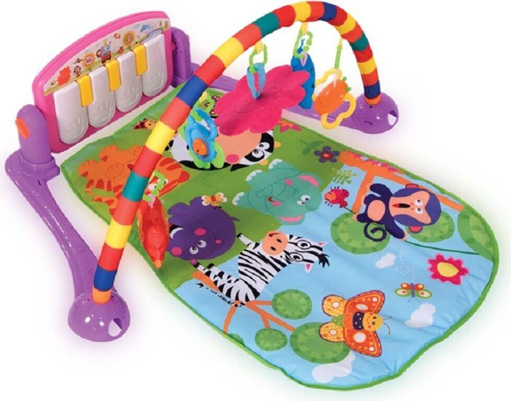 Couverture de jeu avec trapèze Lorelli PIANO PINK Image du produit 