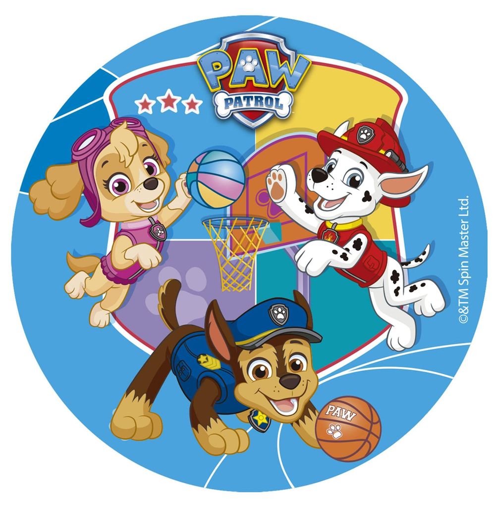 Tortenaufleger Paw Patrol Pat'Patrouille 15,5 cm - Produktbild 