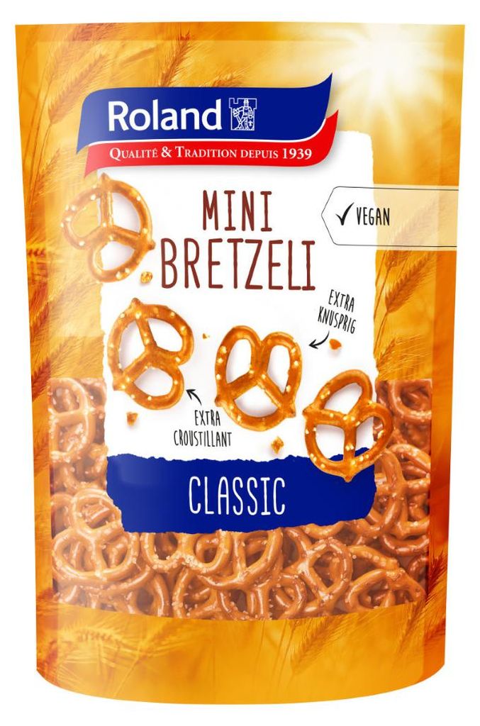 Roland Mini Brezeli Classic 160 g / Laugengebäck Produktbild 